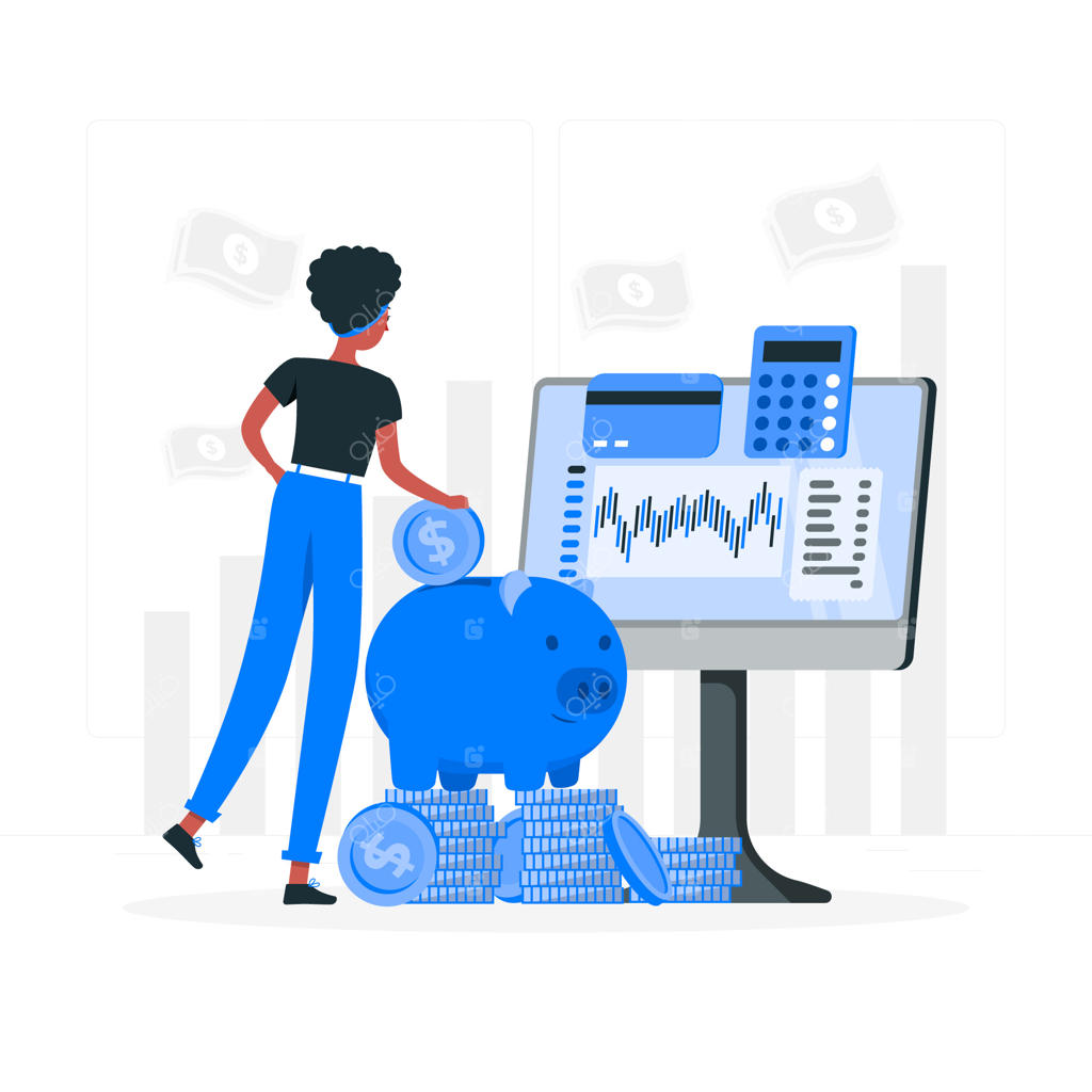 مدیریت مالی (تصویرسازی مفهوم)