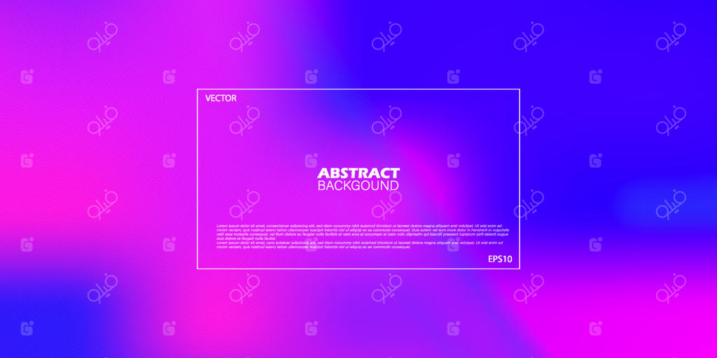پس‌زمینه گرادیان انتزاعی. پس‌زمینه‌ رنگارنگ مدرن. تصویر نرم و جذاب به‌روز. وکتور EPS10