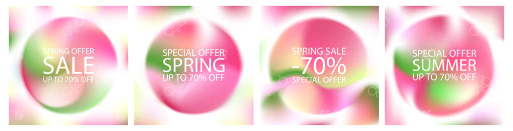 مجموعه پس‌زمینه با طیف نوری: پوستر مربعی با طراحی پترن سبز ارگانیک. قالب ارائه نرم و آفتابی بهاری و تابستانی باغ. طراحی گرافیکی سه‌بعدی و روان، بنر اجتماعی با مش نویز ملایم و پاستلی.