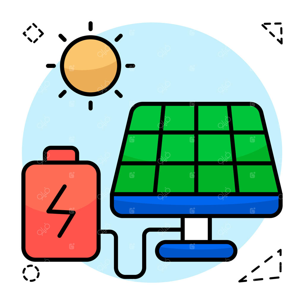 نماد بی‌نقصی از پنل‌های خورشیدی