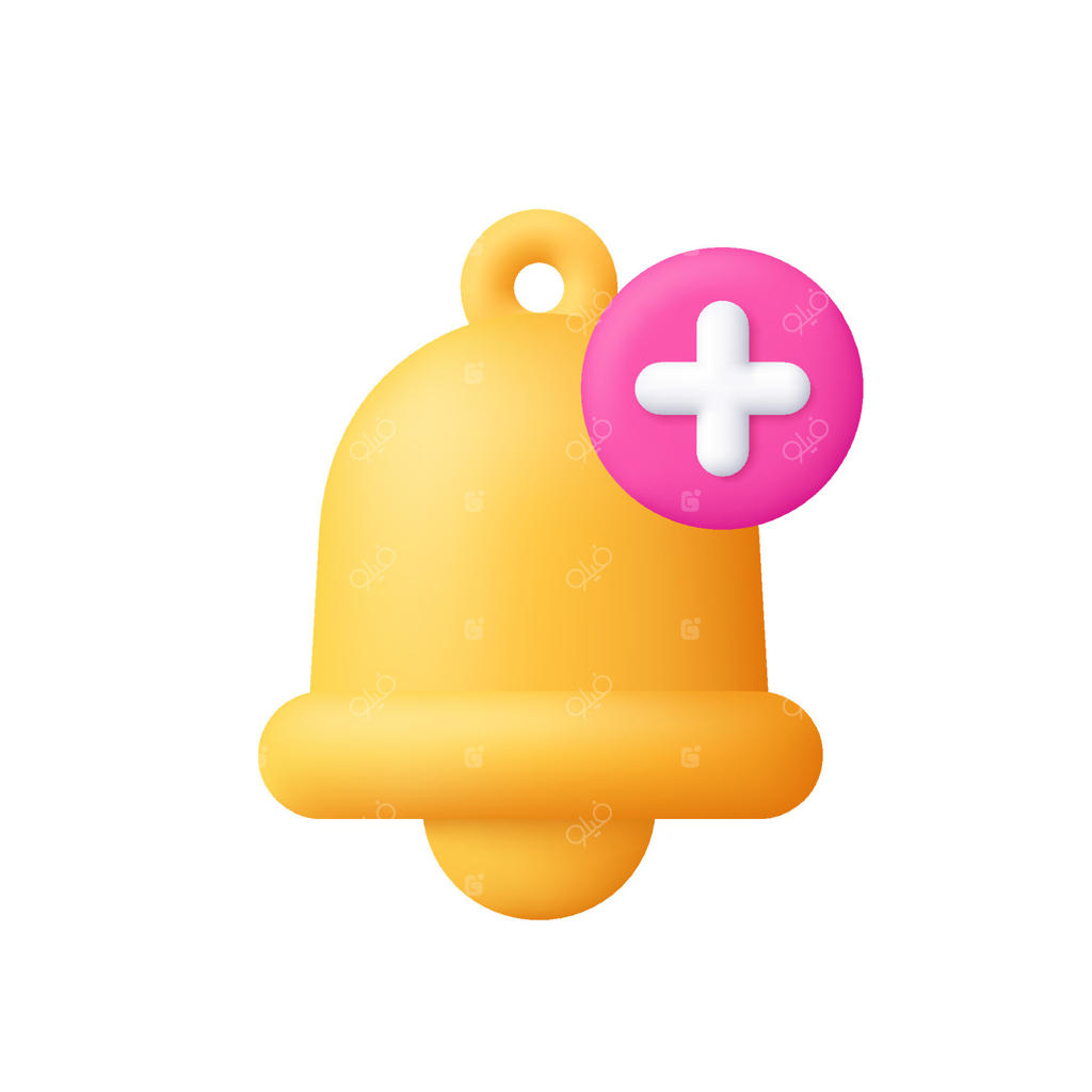 طراحی آیکون زنگ اعلان رنگارنگ برای Alerts Pro Vector