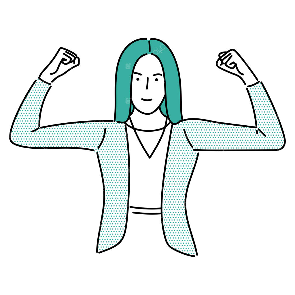 تصویرسازی کارتونی زن تاجر و کارمند اداری