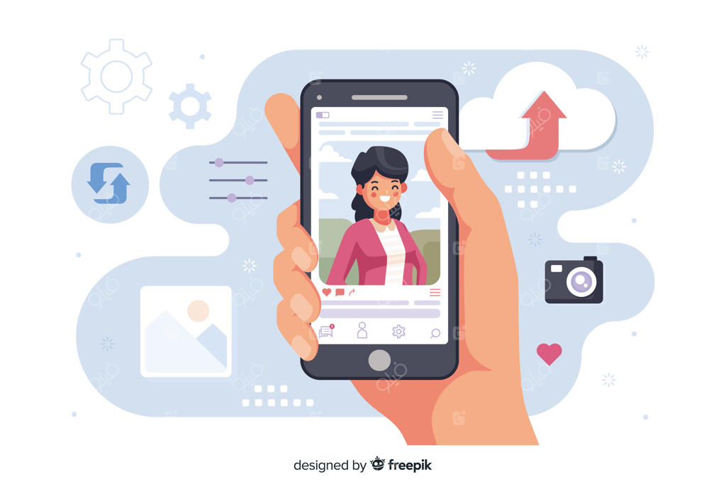 تصویرسازی مفهوم بارگذاری تصویر