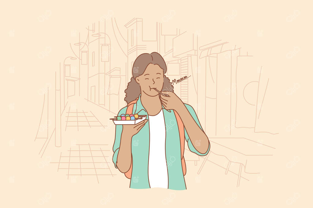 غذا، وعده غذایی، وقت فراغت، سفر، مفهوم گردشگری