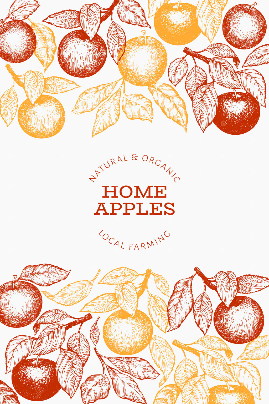 پوستر سیب‌های خانگی