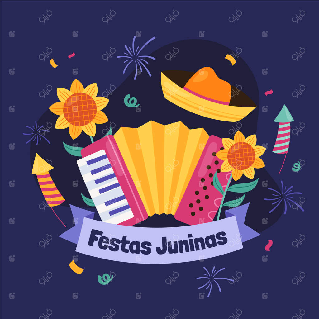 تصویرسازی دستی جشن‌های جونیناس