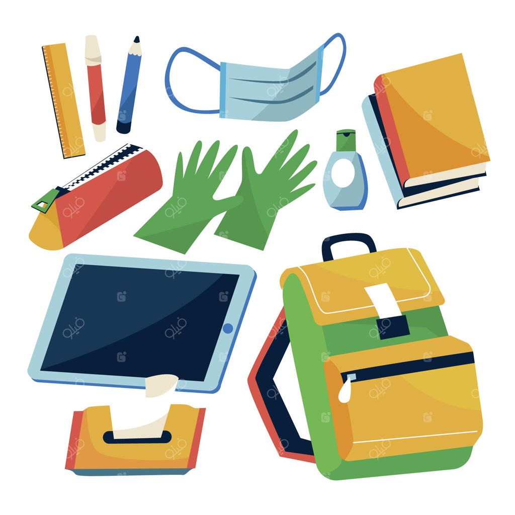 لوازم مدرسه برای دوران نرمال جدید