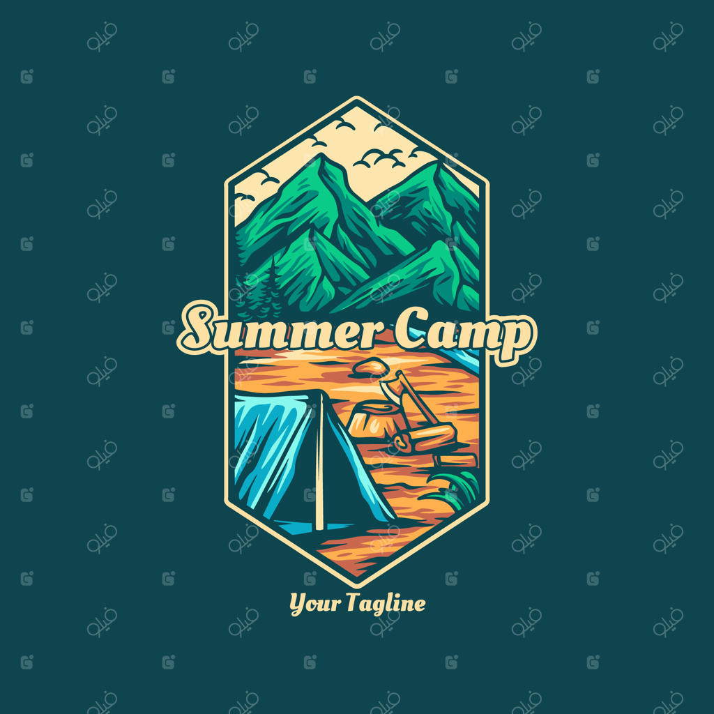 تصویرسازی اردوی تابستانی