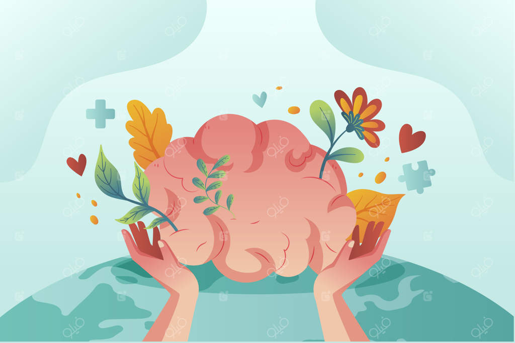 تصویر گرادیانی برای روز جهانی بهداشت روان