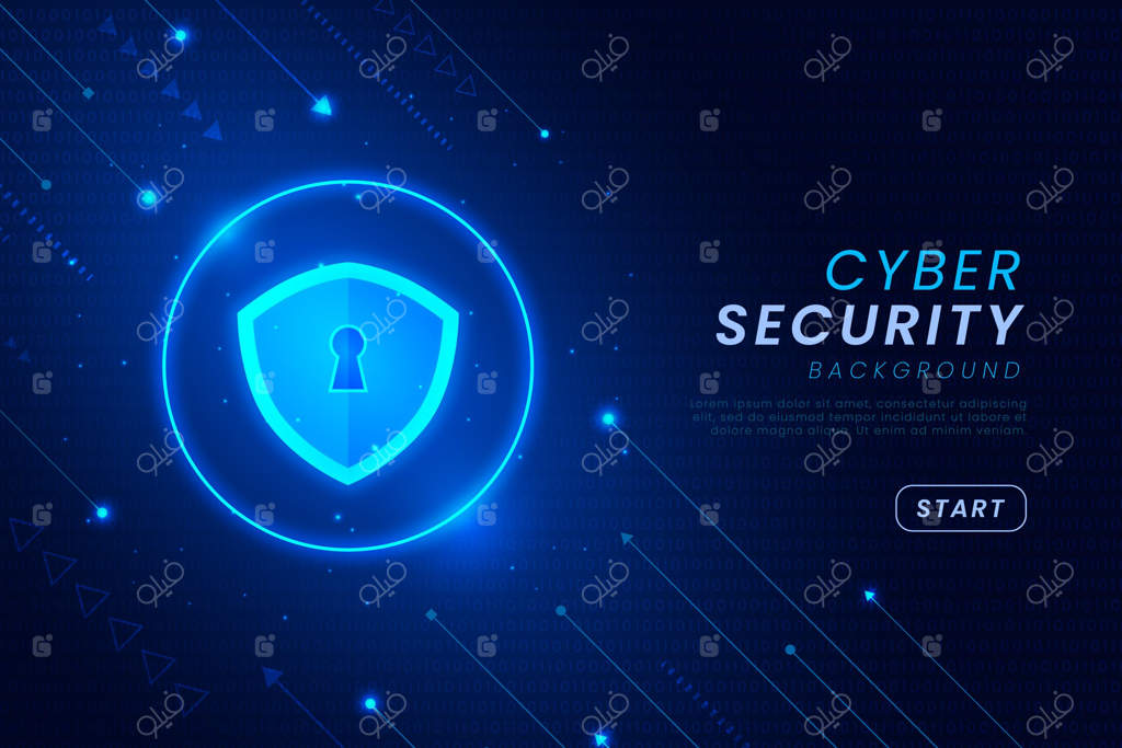 زمینه امنیت سایبری با عناصر درخشان