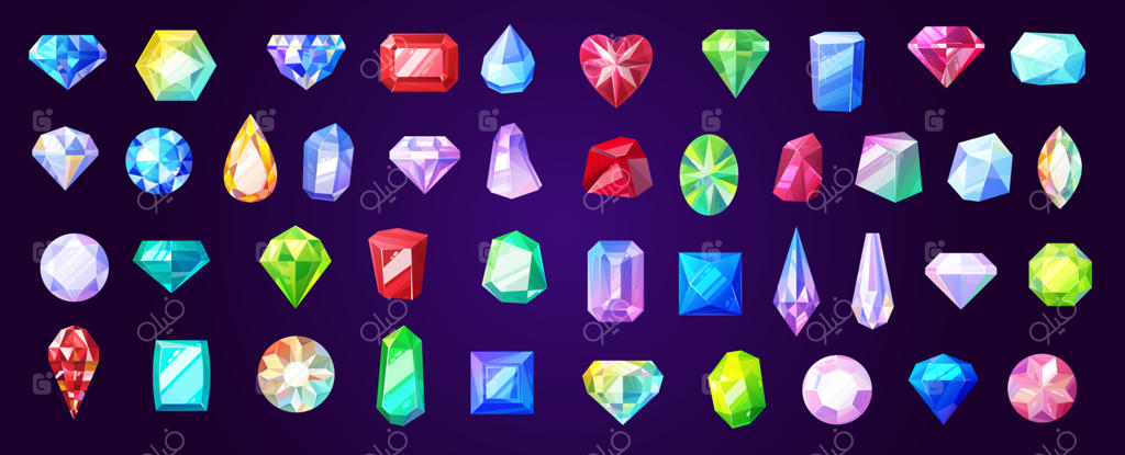 سنگ‌های قیمتی: جواهرات الماس و یاقوت