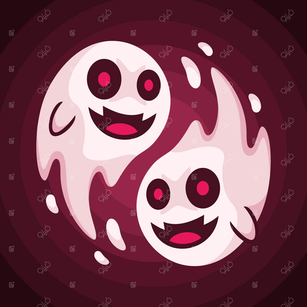 شخصیت کارتونی ترسناک: دو شبح پرنده