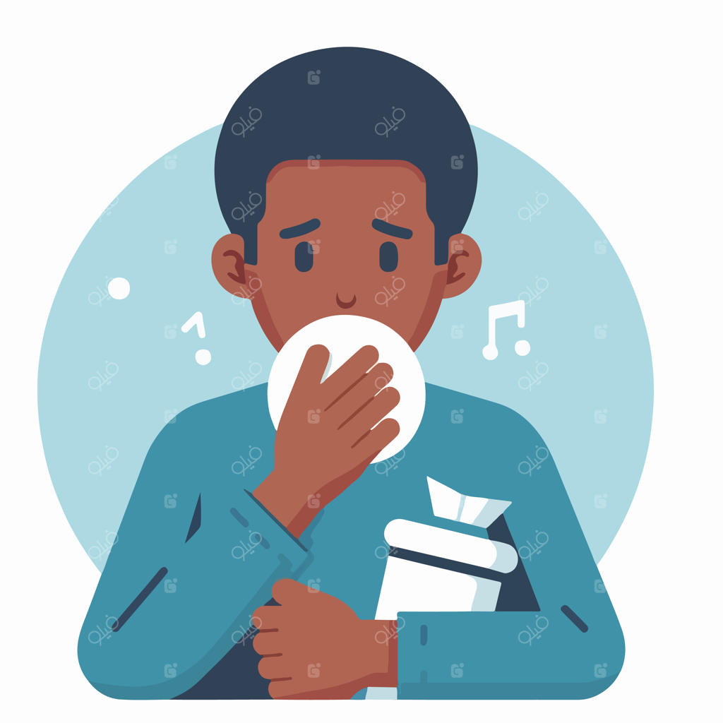 افراد بیمار با سبک طراحی تخت و ساده