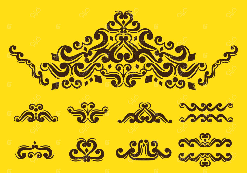 تزئینات قدیمی دوران ویکتوریا