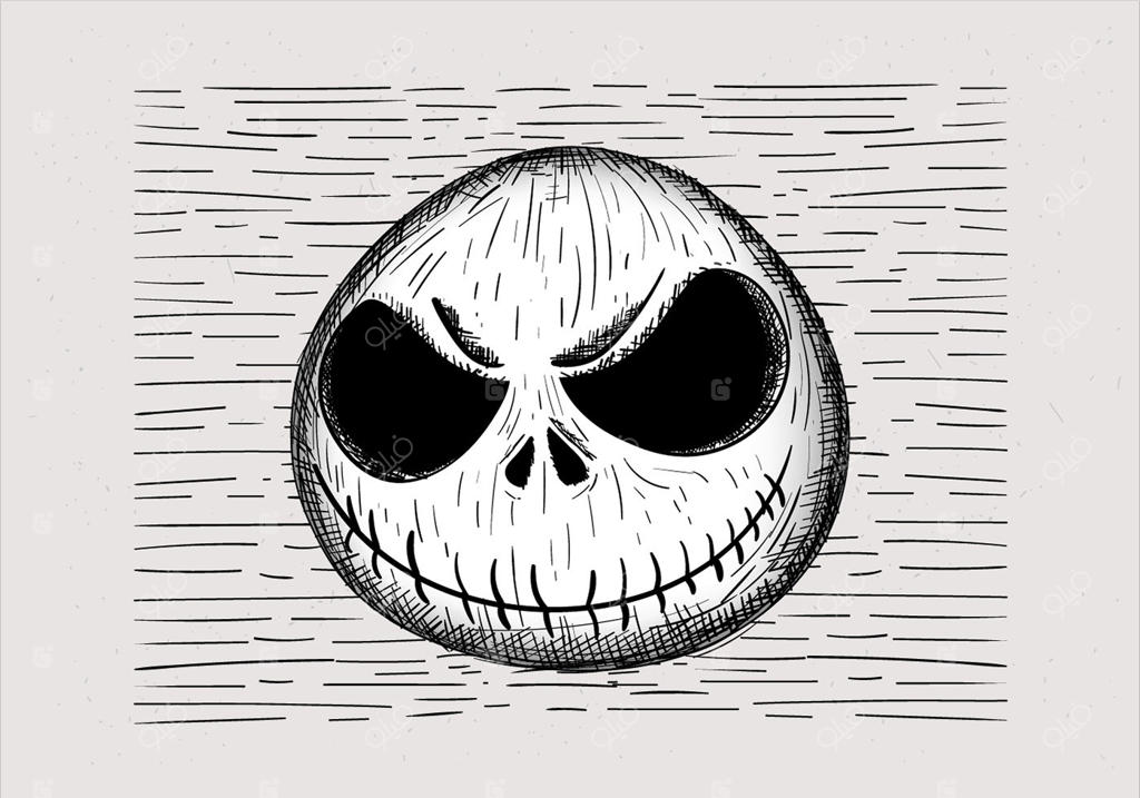 تصویرسازی دستی هالووین رایگان