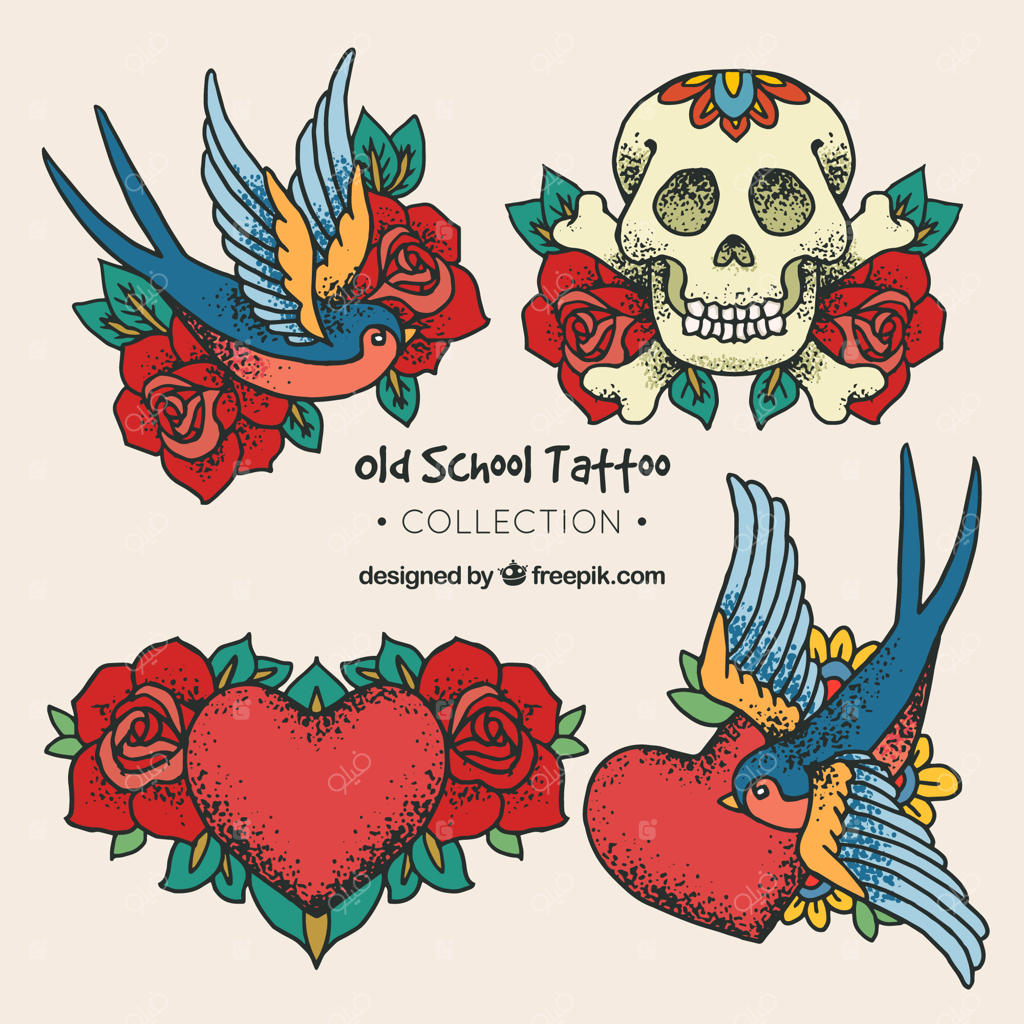 تاتوهای هنری با طراحی دستی