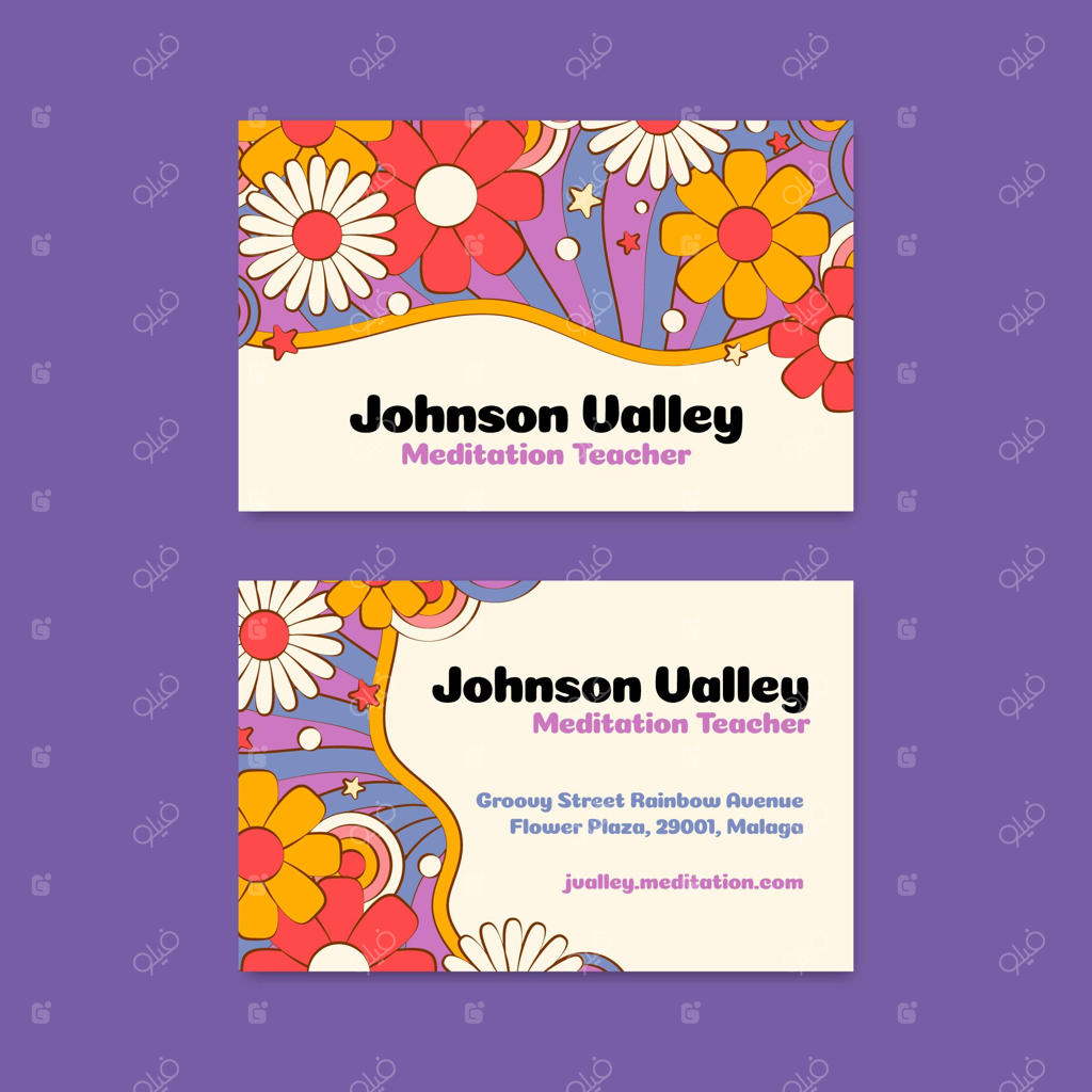 کارت ویزیت‌ روانگردان و دستی پرجنب و جوش