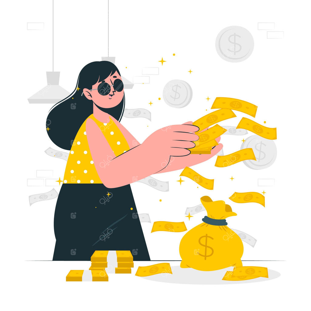 تصویرسازی مفهوم بارش باران