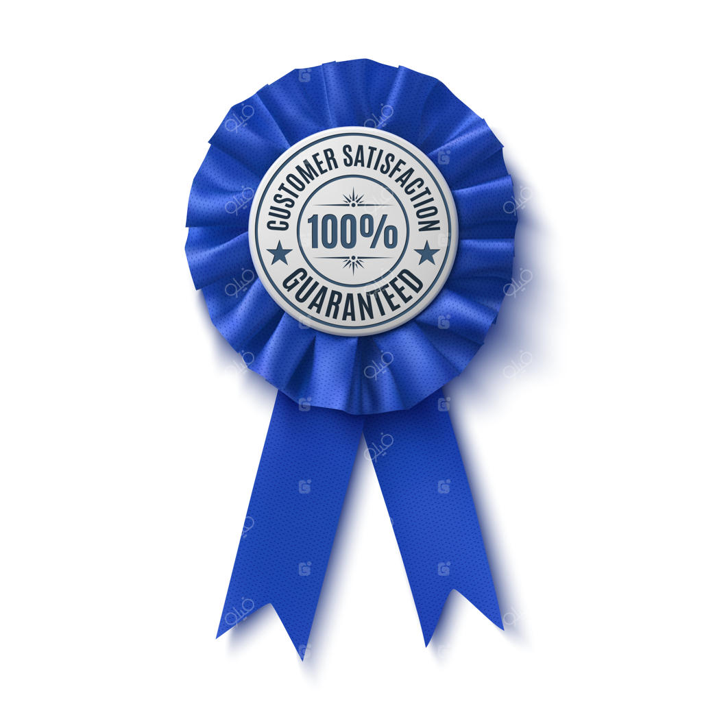 رضایت مشتری تضمین شده است.