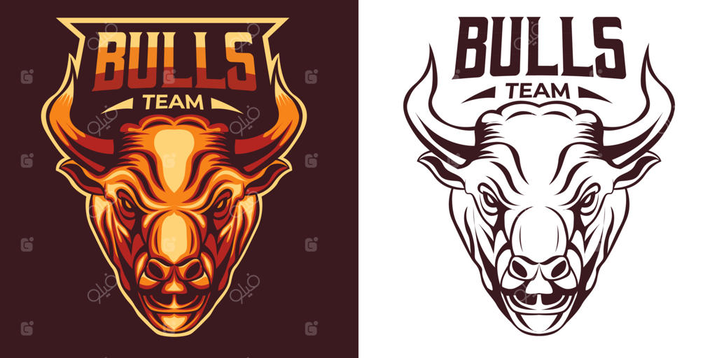 طراحی لوگو و نماد الکترونیک سر گاو