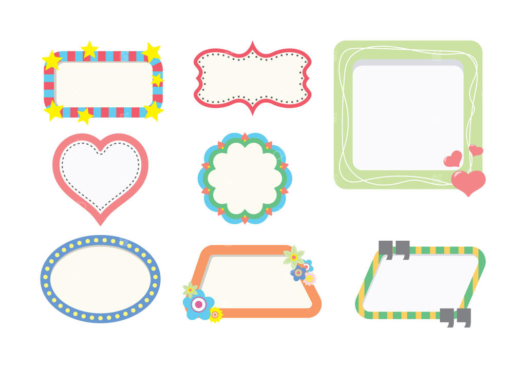 بسته قاب‌های فانتزی