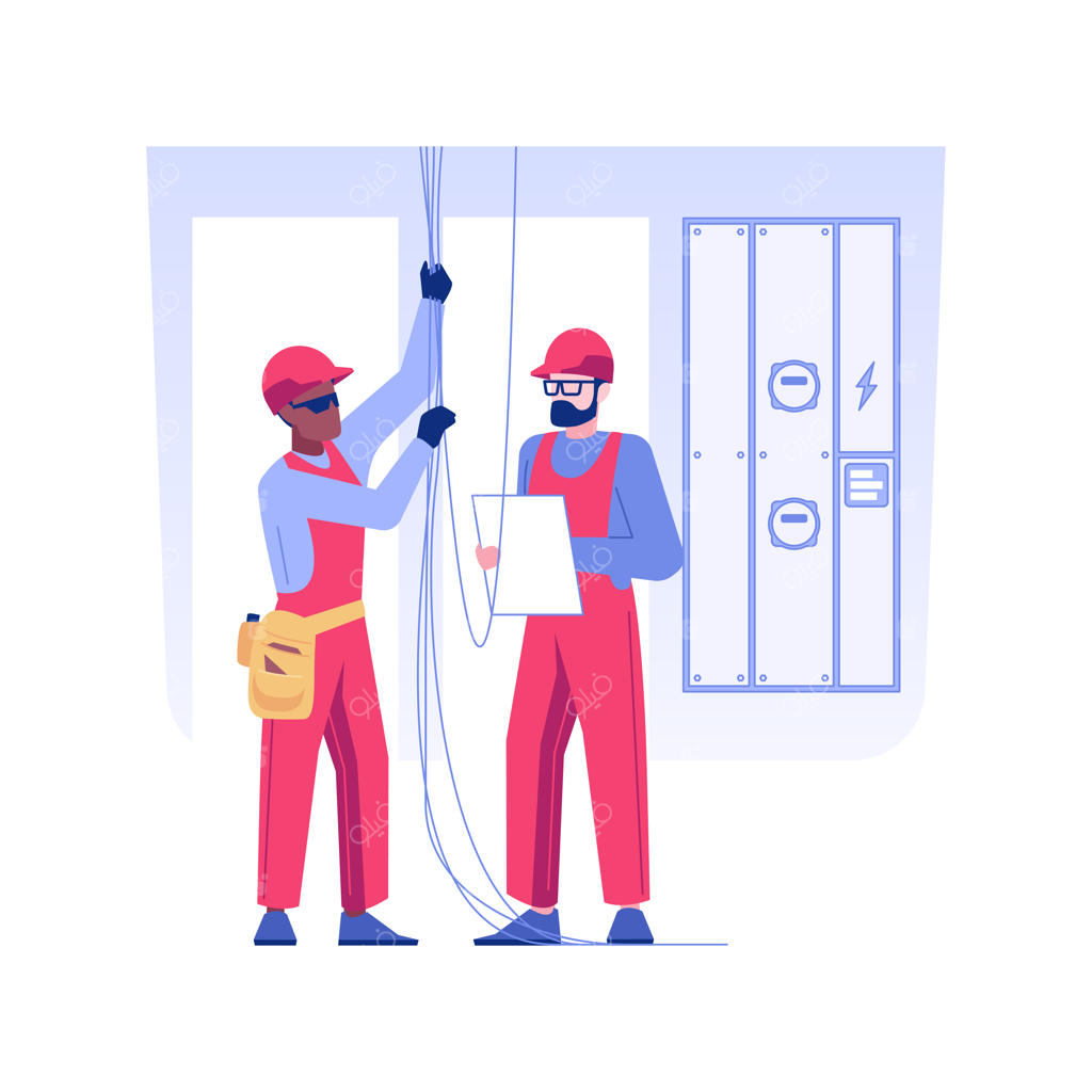 تصویرسازی مفهومی سیستم‌های سیم‌کشی الکتریکی به صورت ایزوله‌شده