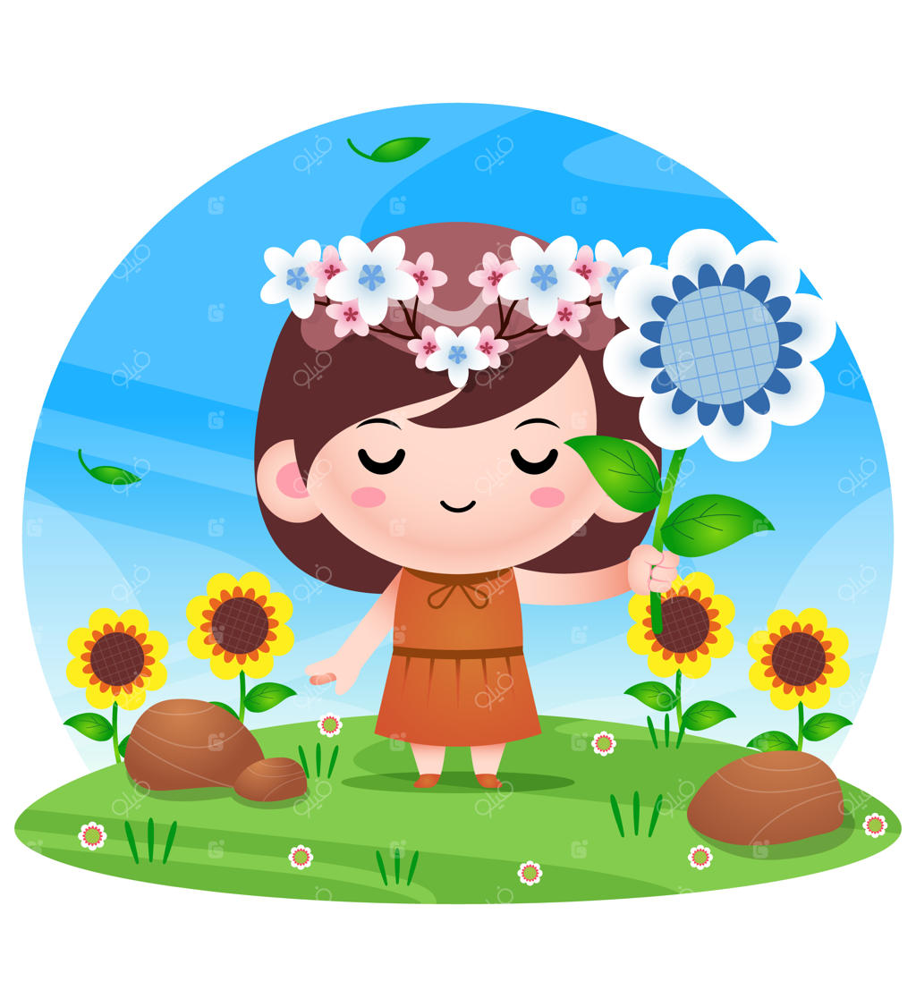 پرنسس گل کارتونی چیبی