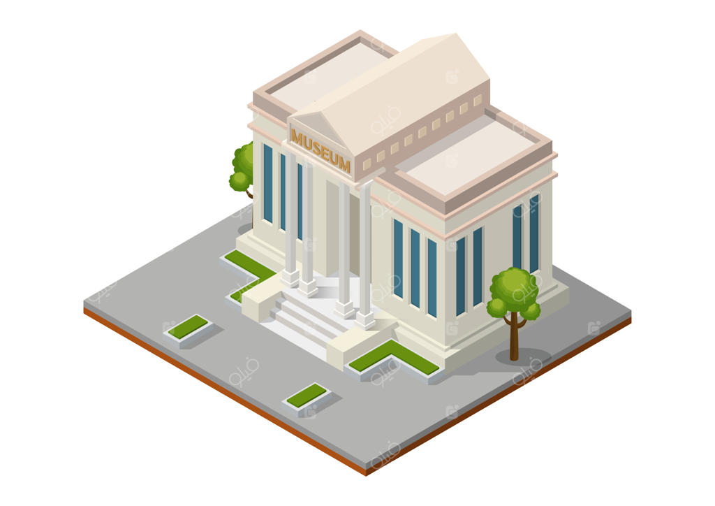 ساختمان موزه ایزومتریک: معماری شهری و ساختمان عمومی
