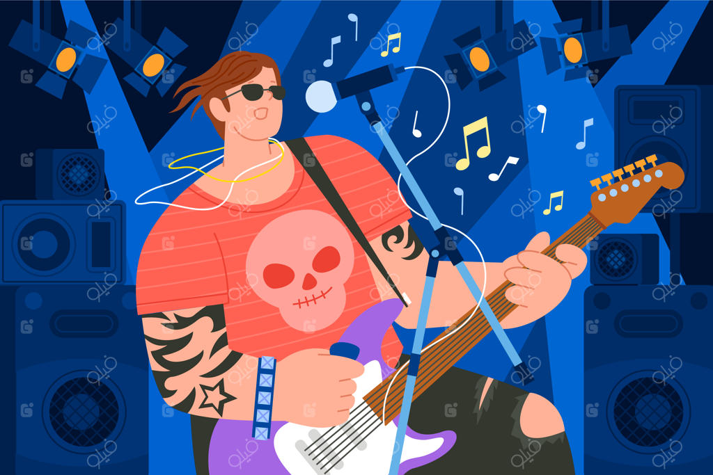 پس‌زمینه جشنواره موسیقی فلت