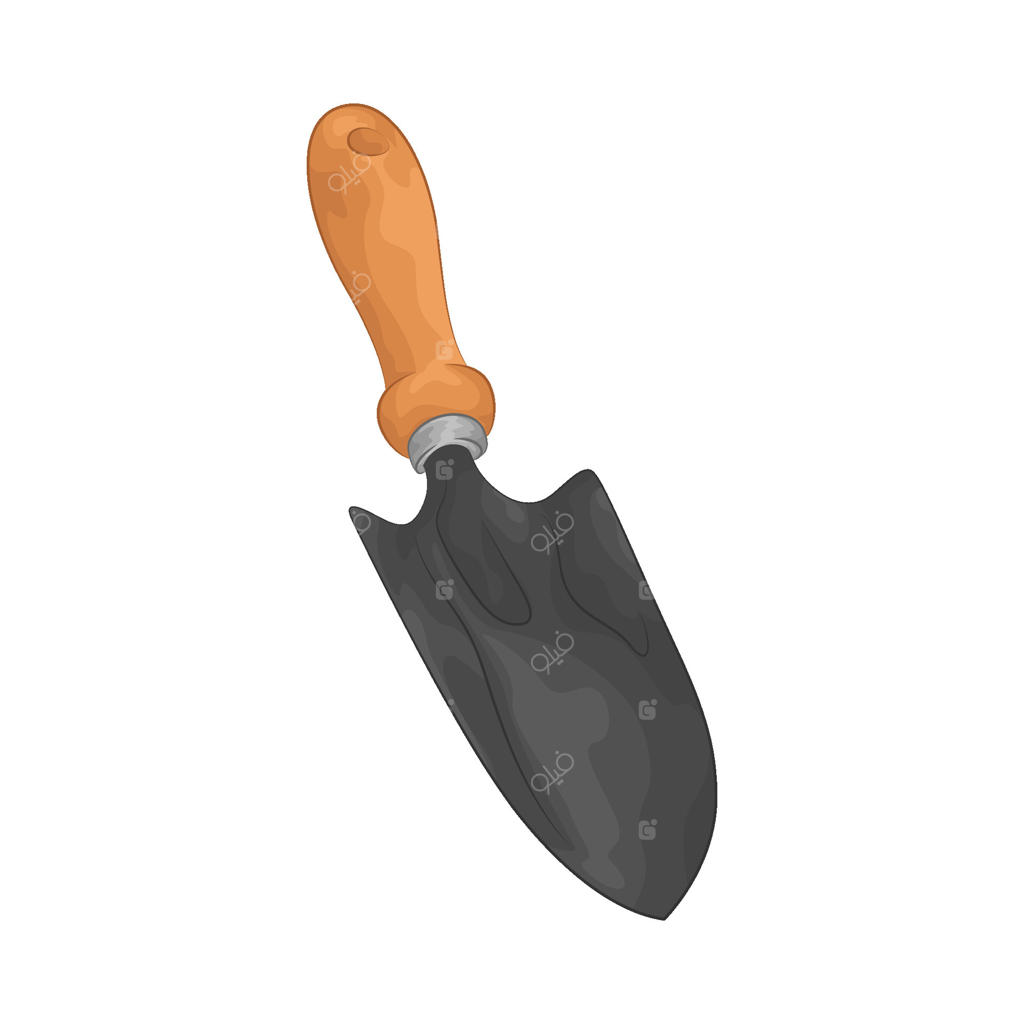 تصویر بیل باغبانی