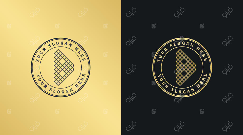 لوگوی حرف B، لوگوی گرادیانت، لوگوی لوکس، لوگوی مدرن