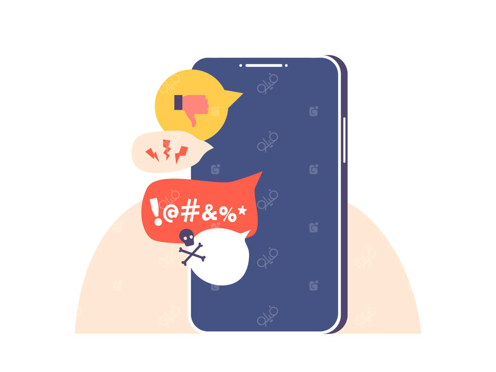 گوشی هوشمند با پیام‌های آزاردهنده: تمسخر و قلدری در شبکه‌های اجتماعی و فضای مجازی