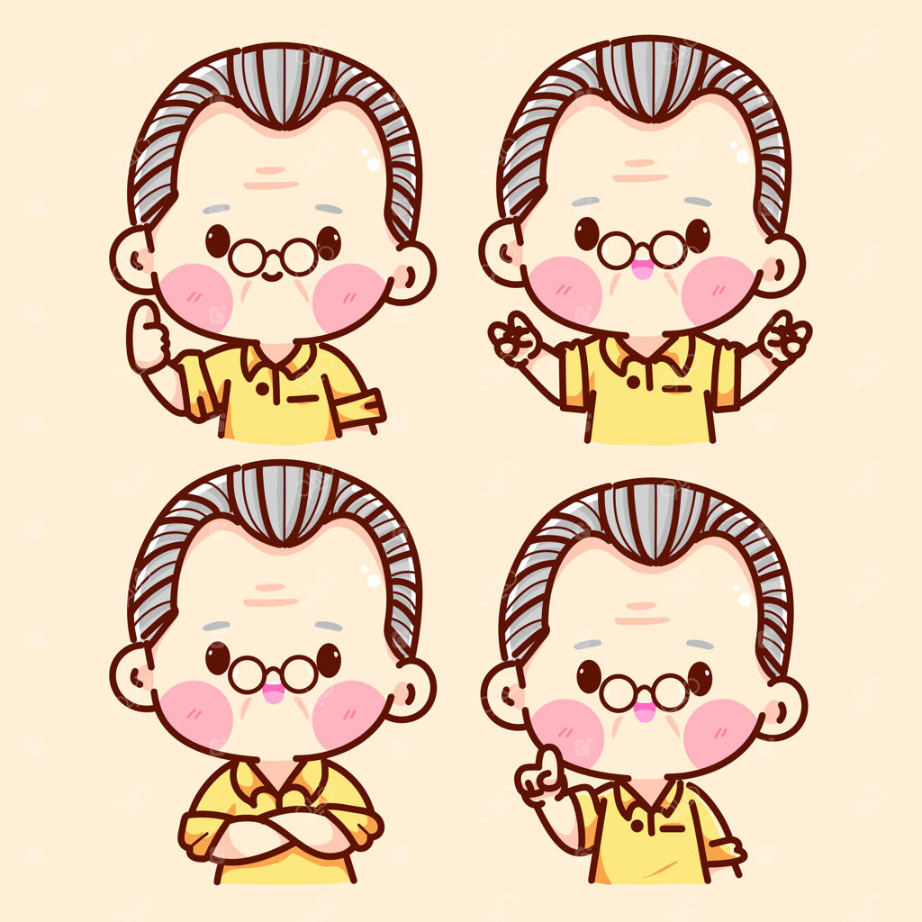 تصاویر جذاب شخصیت کارتونی پدربزرگ