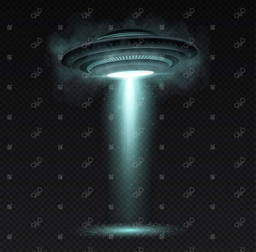 یوفو آبی واقعی