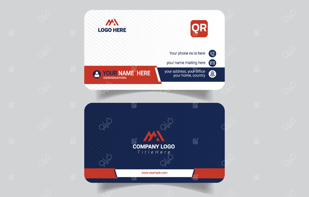 طراحی کارت ویزیت مدرن برای مدیران خلاق