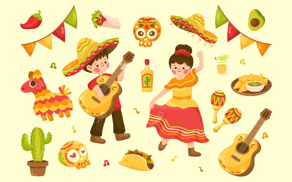 تصاویر جشن پنجم مه مکزیکی