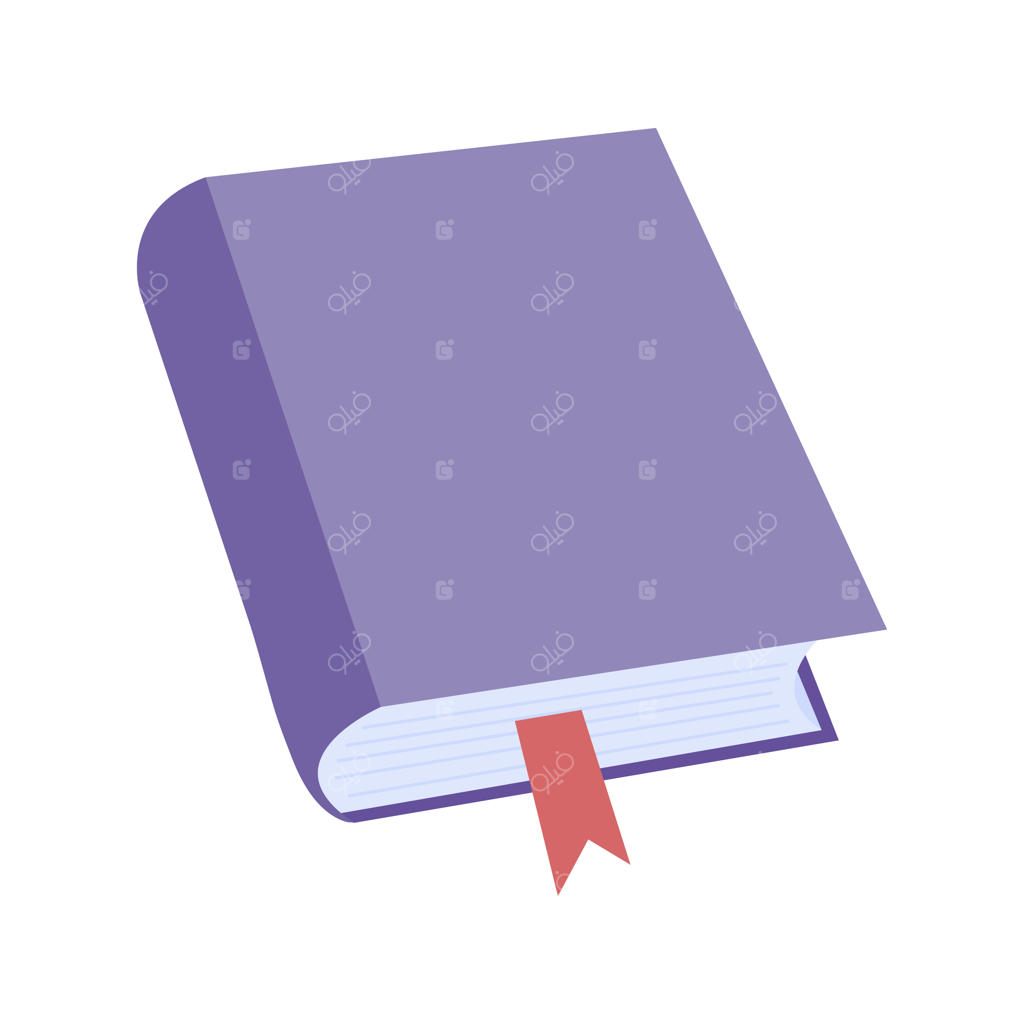 کتاب بسته با نشانک: لوازم التحریر مدرسه و هنر