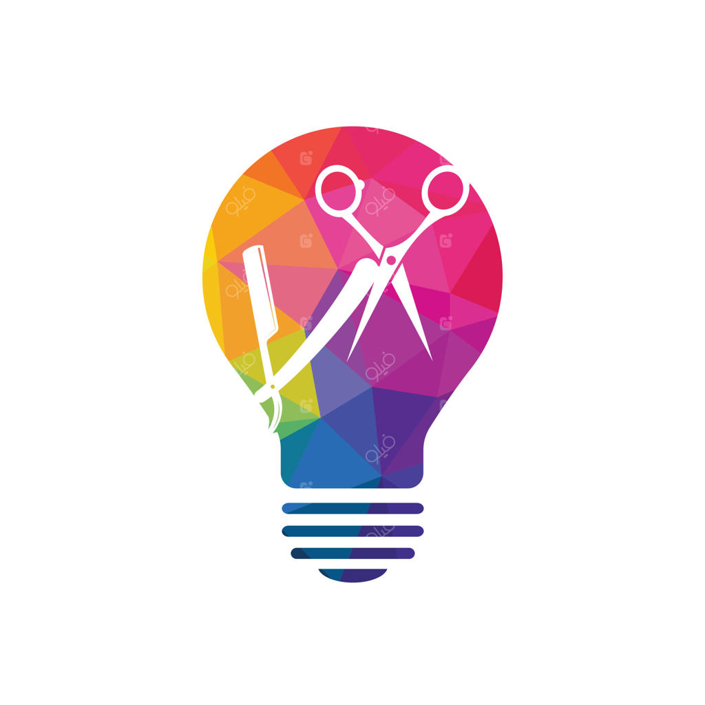 طراحی لوگوی آرایشگران: الگوهای الهام‌بخش برای کوتاهی مو.