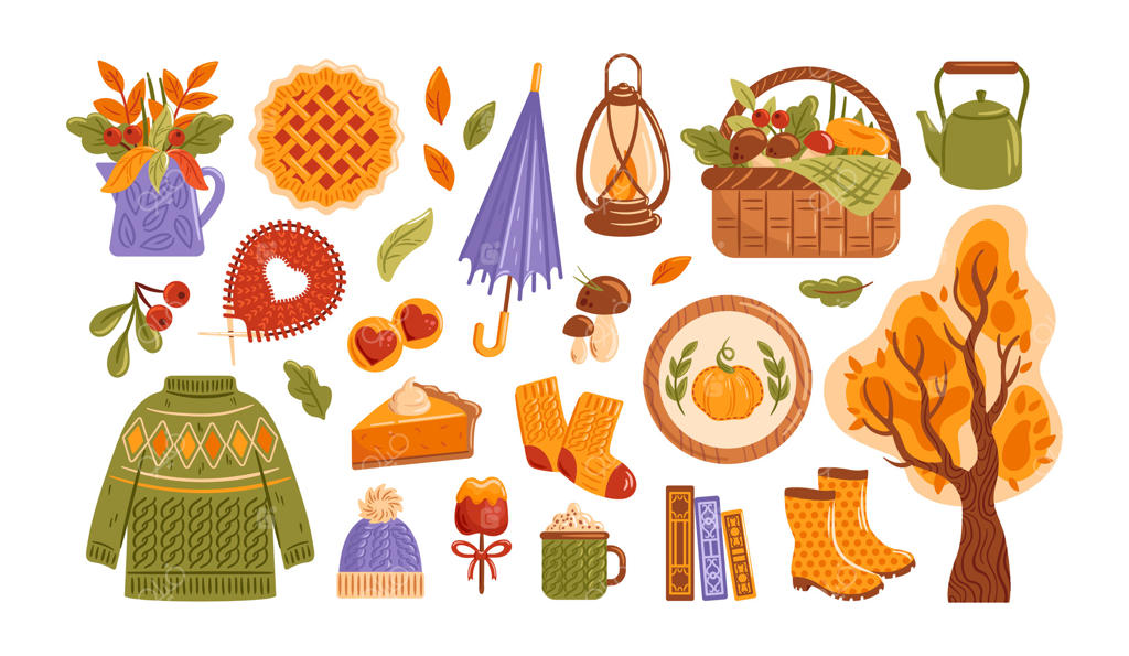 تصویرسازی‌های پاییزی