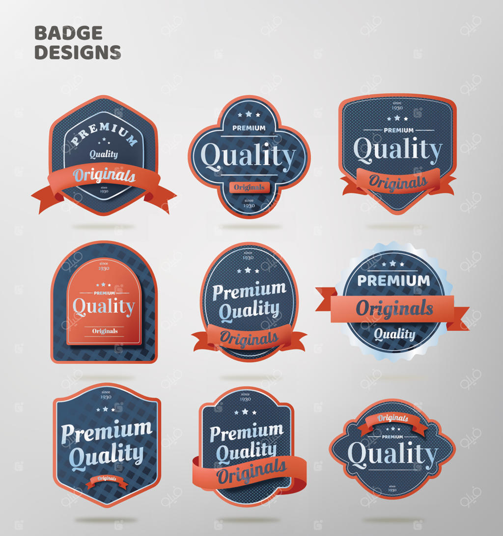 مجموعه نشان‌های با کیفیت کلاسیک