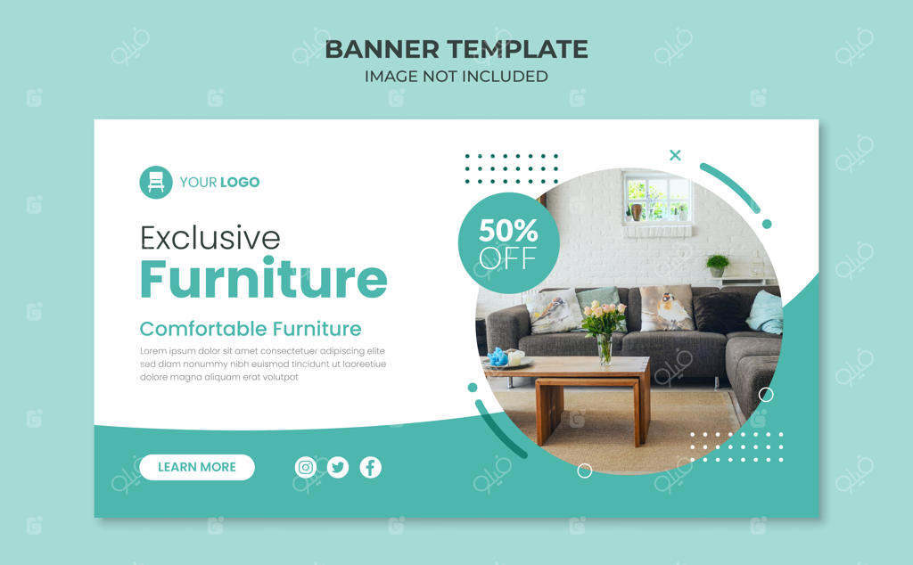 قالب بنر وب مبلمان اختصاصی