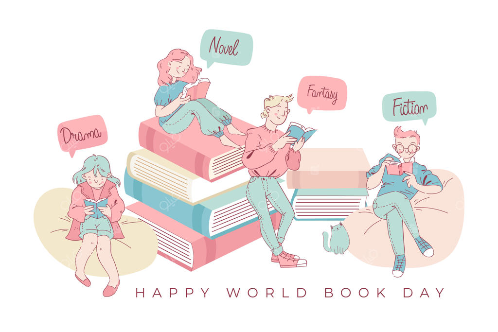 کتابخوانی خانواده در روز جهانی کتاب