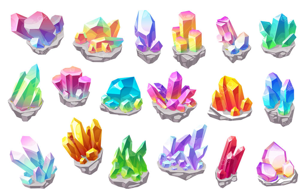 سنگ‌های جادویی درخشان