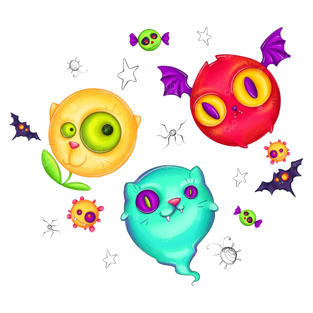 گربه‌های خنده‌دار هالووین