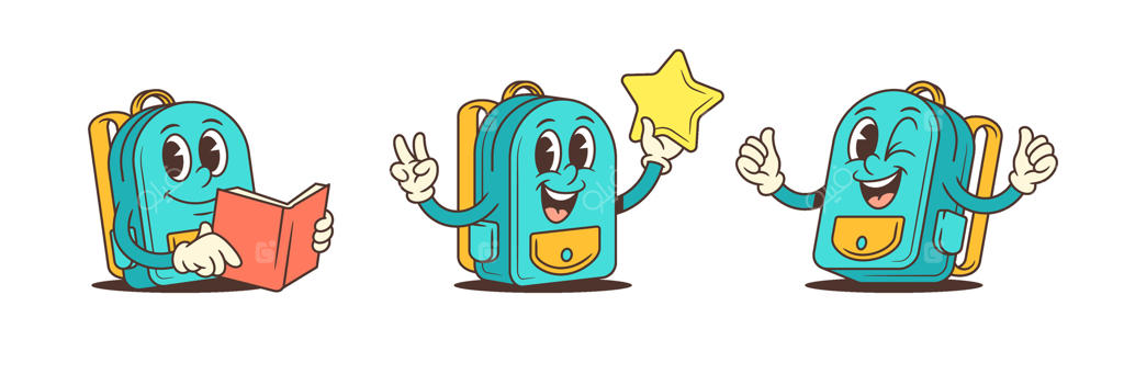 کوله‌پشتی‌ کارتونی شاد برای کودکان