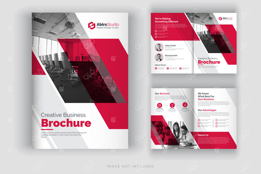 قالب بروشور شرکتی یا پروفایل شرکت