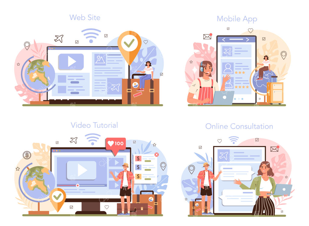 راه‌اندازی سرویس یا پلتفرم آنلاین متخصص گردشگری