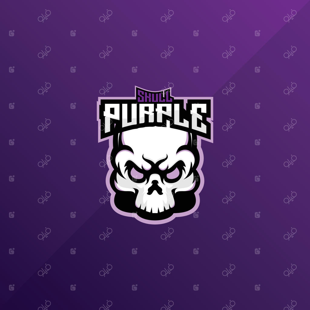 طراحی لوگوی مسکات جمجمه خشمگین برای تیم‌های ای‌اسپورت و گیمینگ
