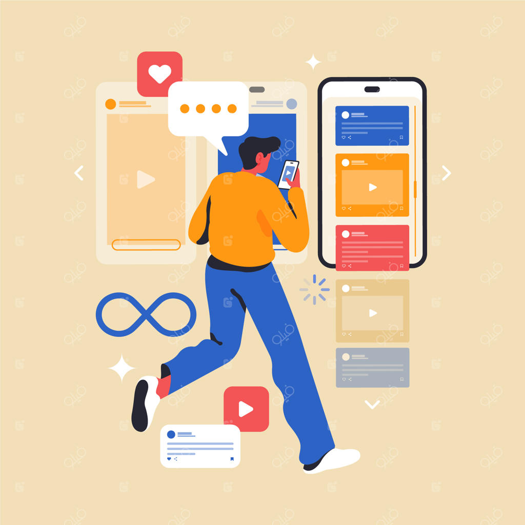 تصویرسازی پیمایش بی‌پایان و تخت