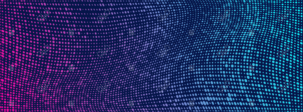 پس‌زمینه‌ی رترو با نیم‌سایه. گرادیان نیم‌سایه صورتی آبی، پس‌زمینه پوستر مهمانی. EPS 10.